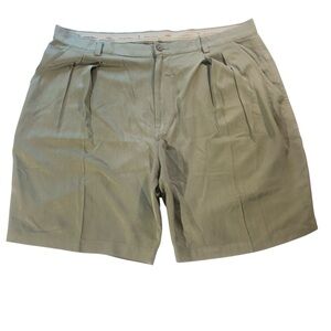 Tommy Bahama Green Flat Front Shorts